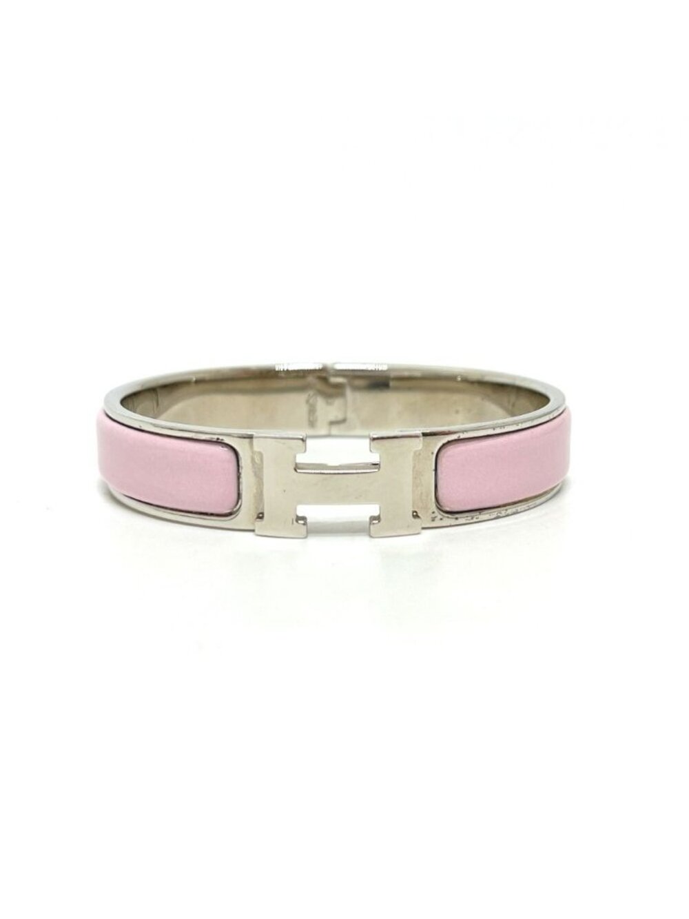 Hermes Bracelet Clic Clac PM Metal Pink